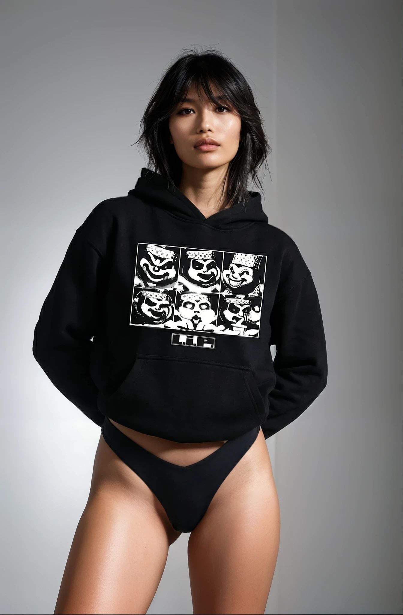 LATTE IN POLVERE HOODIE