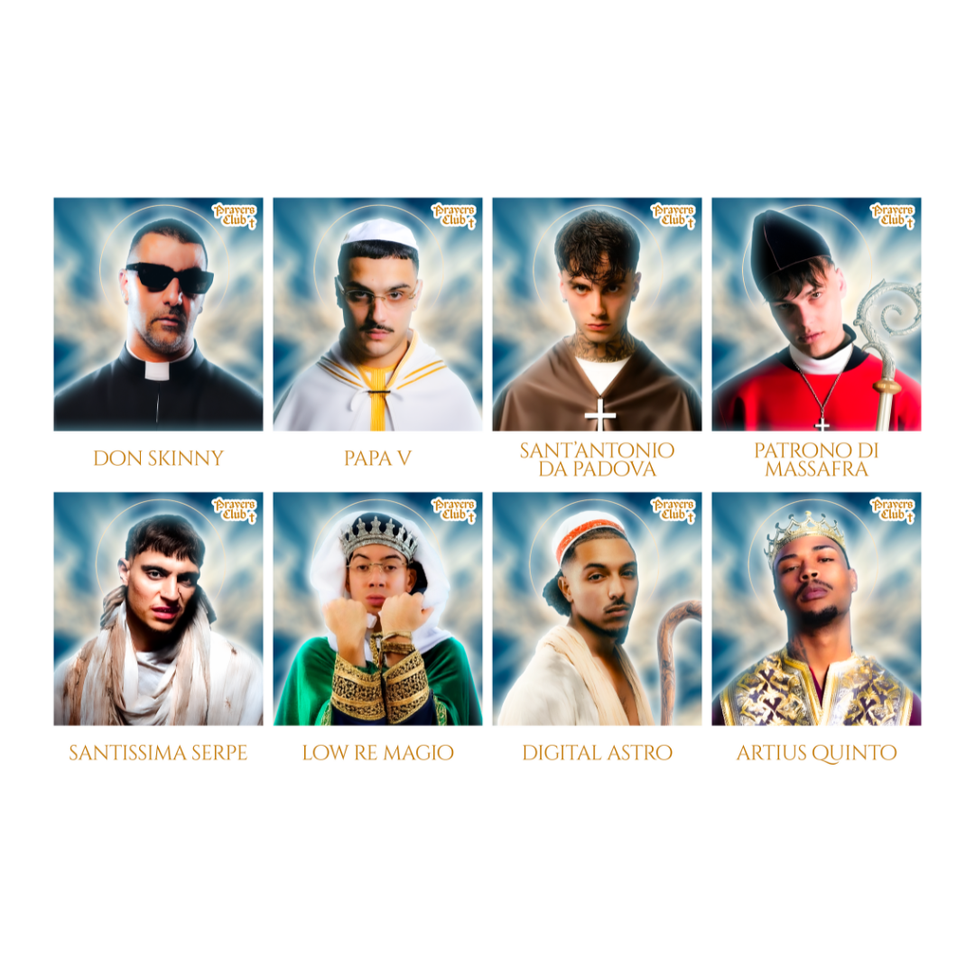 PRAYERS CLUB STICKERS
